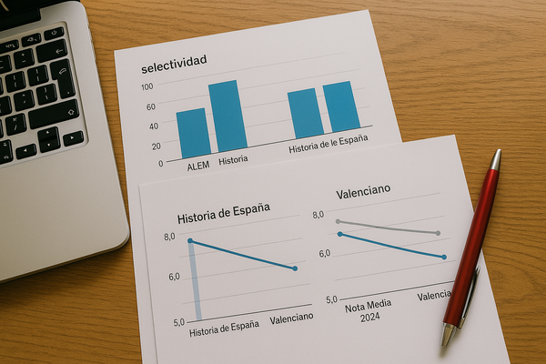 Resultados de Selectividad: Valencia 2025